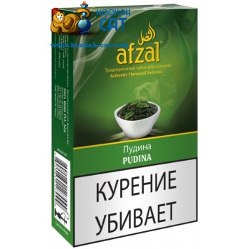 Табак для кальяна Afzal Pudina (Афзал Пудина) 50г - фото 1 Табак для кальяна Afzal Pudina (Афзал Пудина) 50г - фото 1